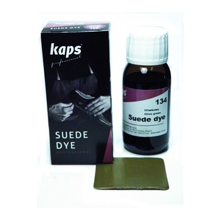 KAPS- SUEDE DYE   134  -  oliwka farba do zamszu i nubuku