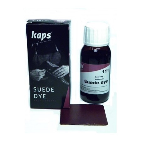 KAPS- SUEDE DYE   111  -  bordowy farba do zamszu i nubuku