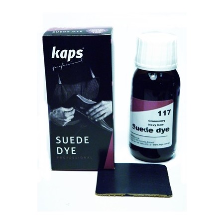 KAPS- SUEDE DYE   117  -  granatowy farba do zamszu i nubuku