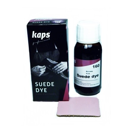 KAPS- SUEDE DYE   160  -  róż farba do zamszu i nubuku