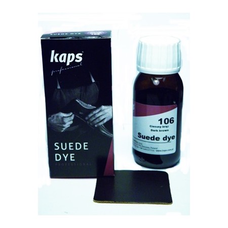 KAPS- SUEDE DYE   106  -  c. brąz farba do zamszu i nubuku